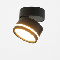 Surface mounted LED ceiling light tube light 7W 9W 12W 15W rotatable adjustable angle LED spotlight, indoor lighting AC220V 110V