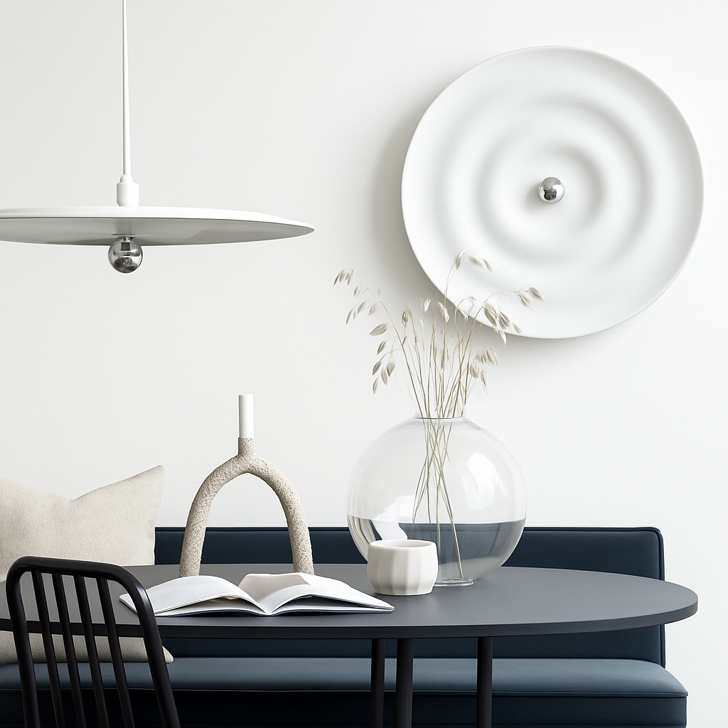 suspension artistique à led pour décoration moderne - vue 6 sur 9