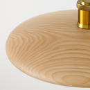 Suspension bois soucoupe volante