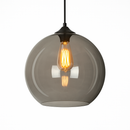 Suspension boule en verre moderne Clear