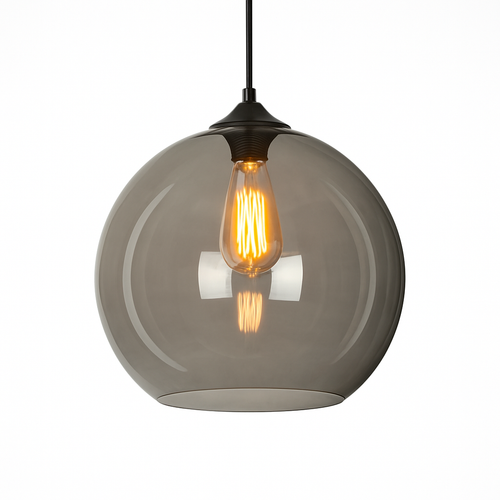 Suspension boule en verre moderne Clear - vue 4 sur 7
