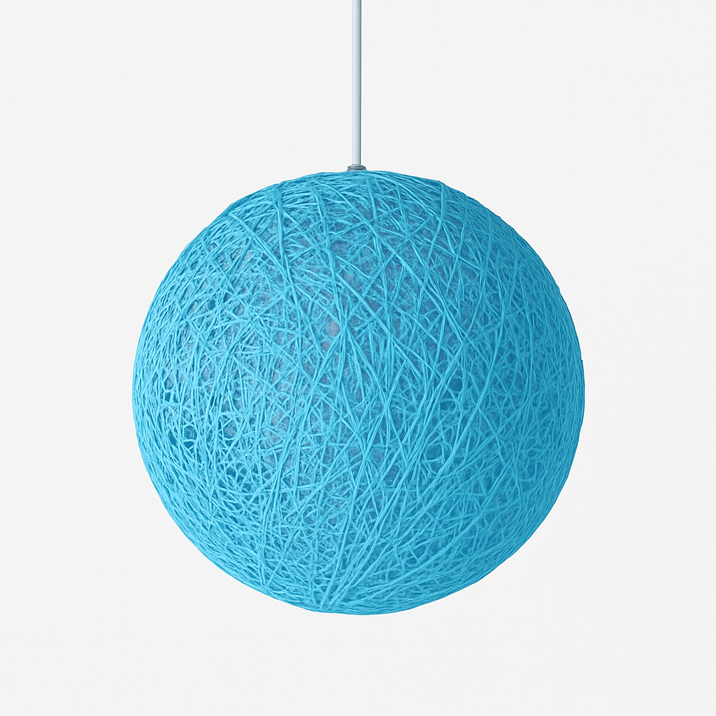 Suspension boule papier Wicker - vue 11 sur 15