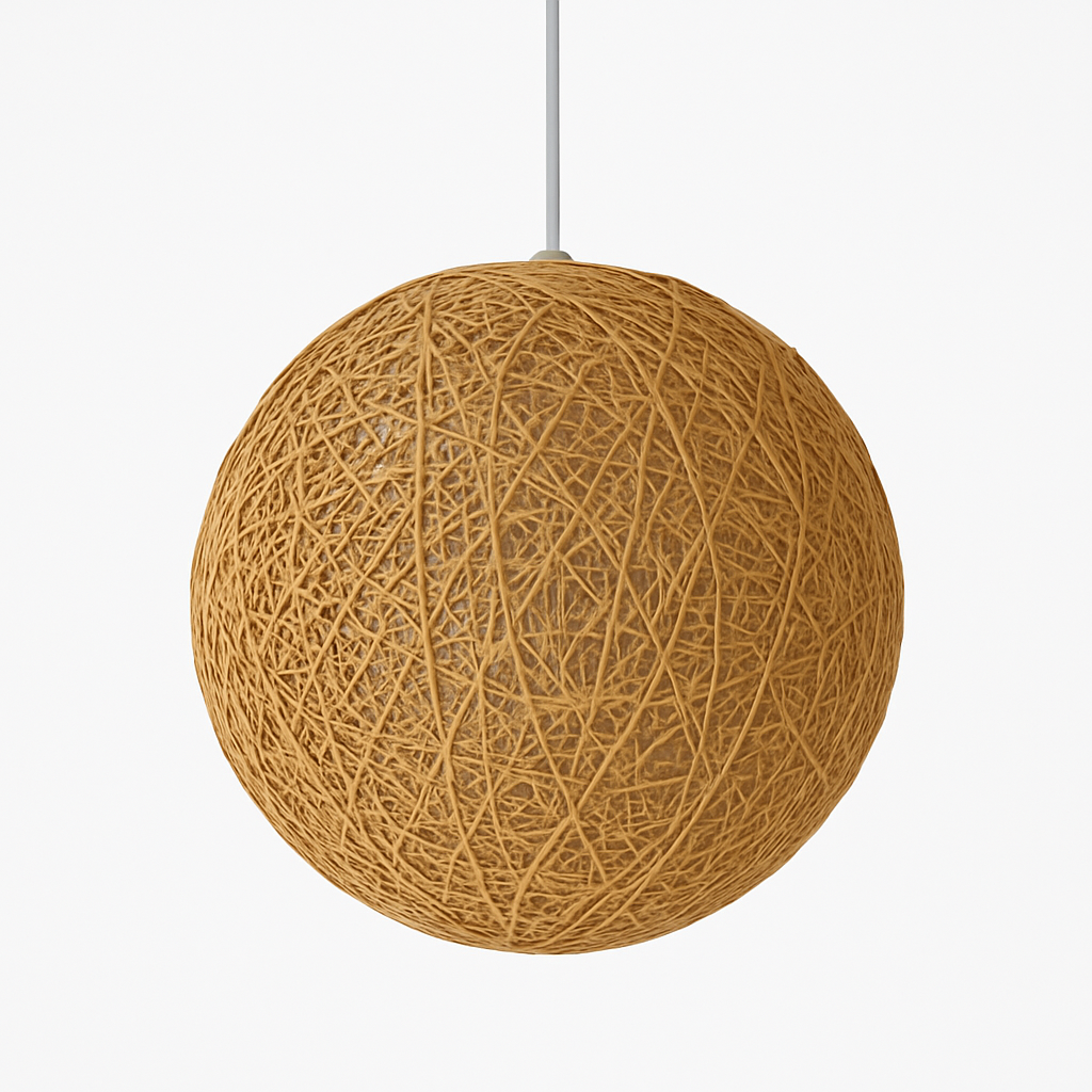 Suspension boule papier Wicker - vue 12 sur 15