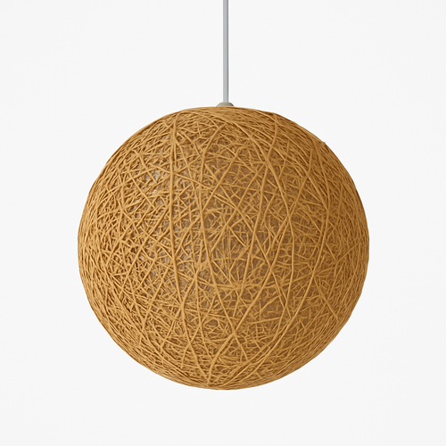 Suspension boule papier Wicker - vue 13 sur 15