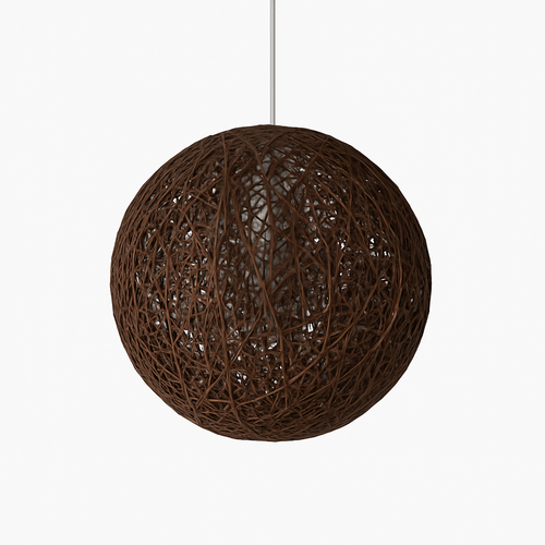 Suspension boule papier Wicker - vue 8 sur 15
