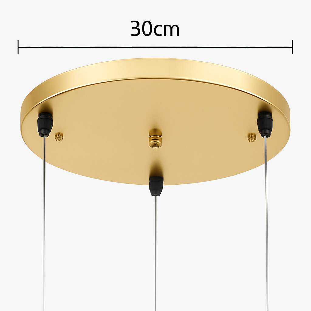 Suspension boule verre design nordique moderne décoratif loft LED - vue 13 sur 13