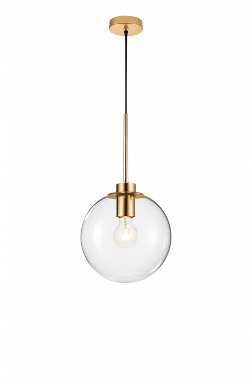 Suspension boules en verre et tige - vue 12 sur 22