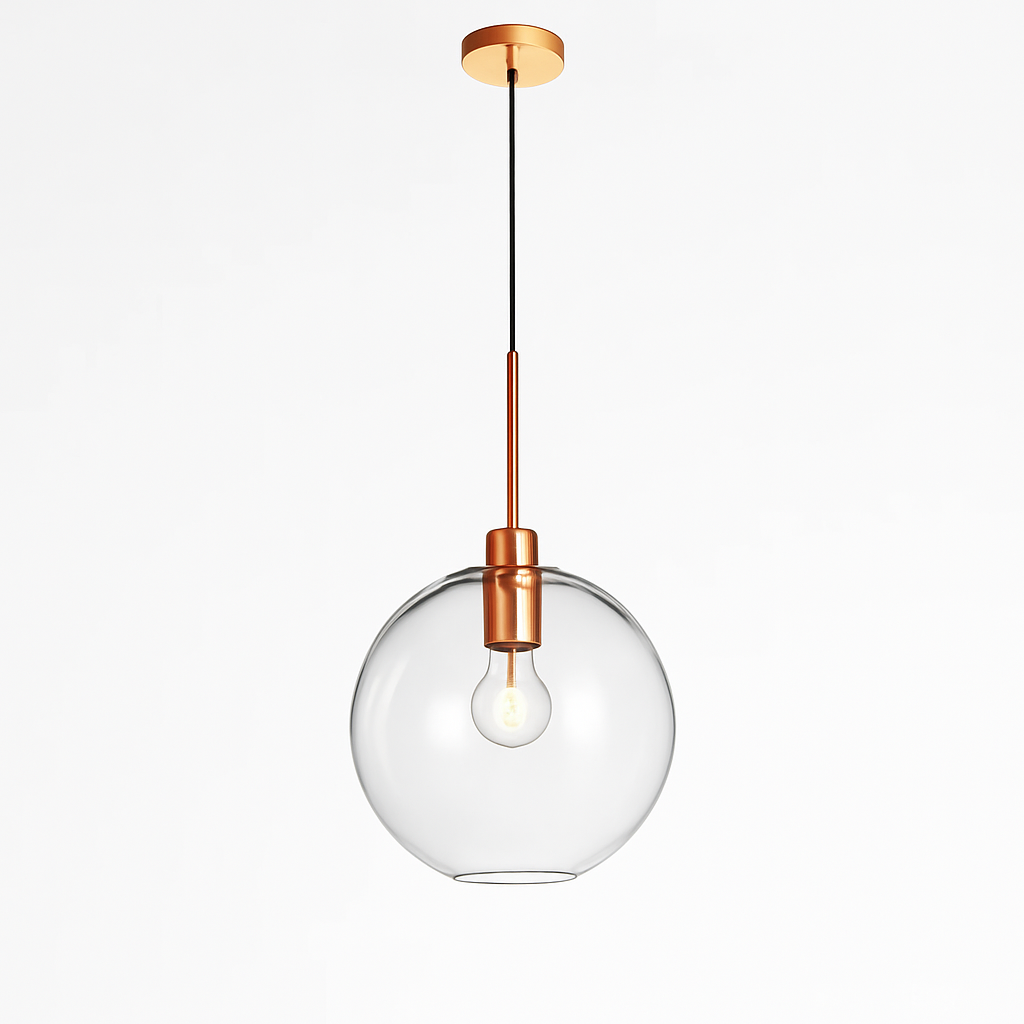 Suspension boules en verre et tige - vue 17 sur 22