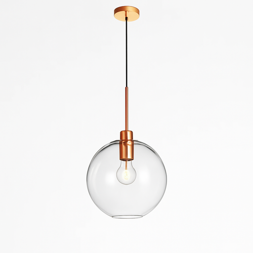 Suspension boules en verre et tige - vue 18 sur 22
