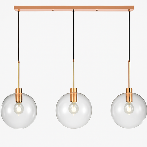 Suspension boules en verre et tige - vue 23 sur 22