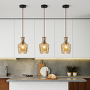 Suspension bouteilles en verre de plusieurs formes Bottle