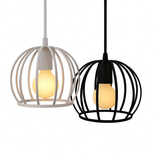 Suspension cage en forme de boule Drop - vue 2 sur 5
