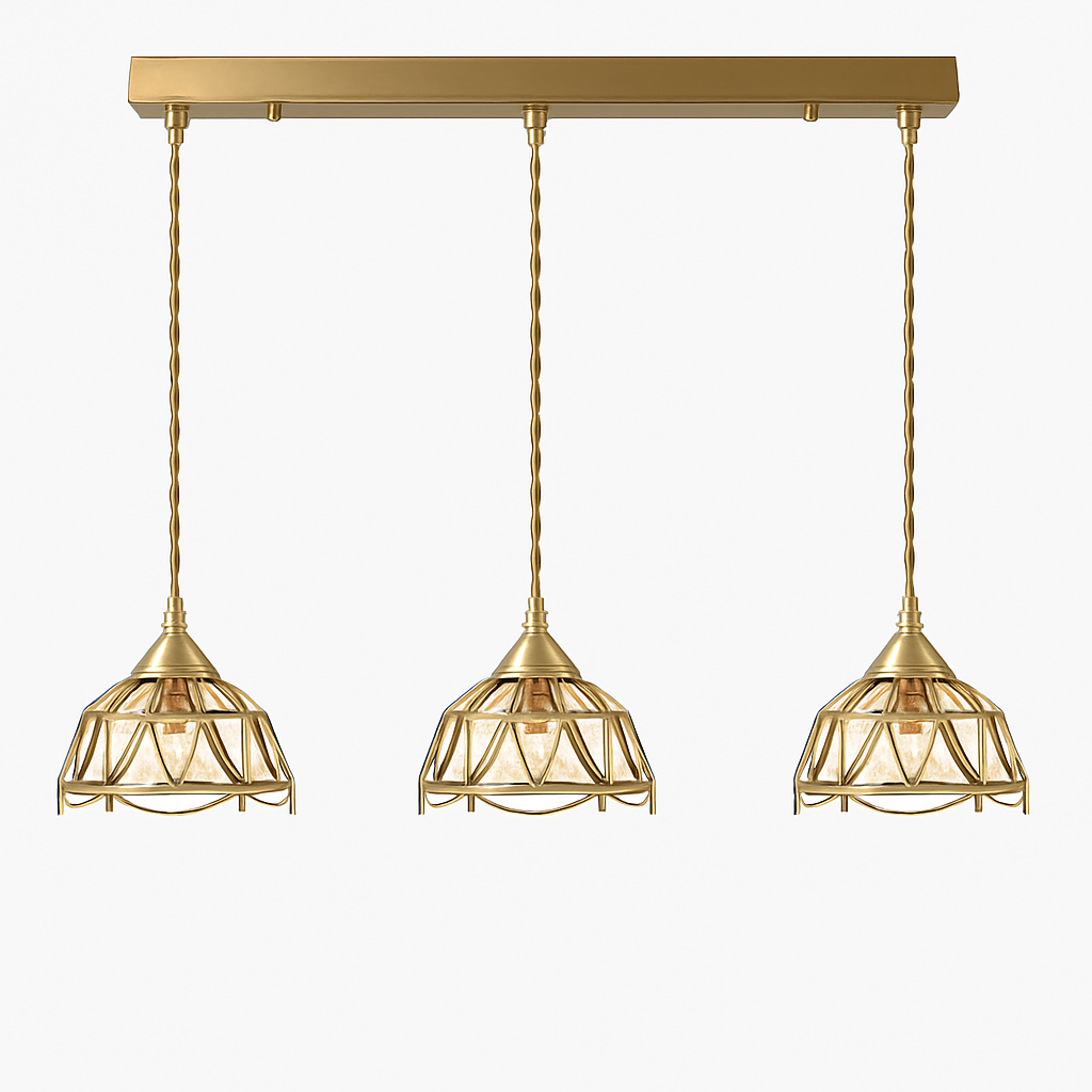 suspension conique en verre Style japonais Vintage - vue 27 sur 30