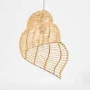 Suspension coquillage spirale en bois Pastoral