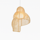 Suspension coquillage spirale en bois Pastoral