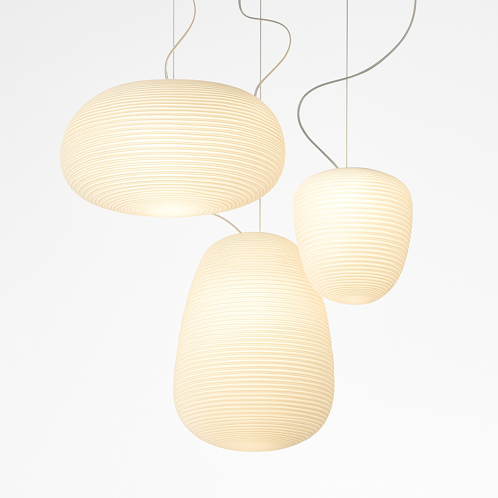 suspension créative en verre pour décoration intérieure moderne - vue 1 sur 9