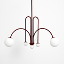 suspension créative en verre pour décoration intérieure moderne