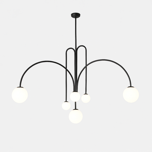 suspension créative en verre pour décoration intérieure moderne - vue 12 sur 12