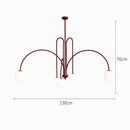 suspension créative en verre pour décoration intérieure moderne