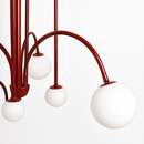 suspension créative en verre pour décoration intérieure moderne