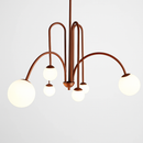 suspension créative en verre pour décoration intérieure moderne