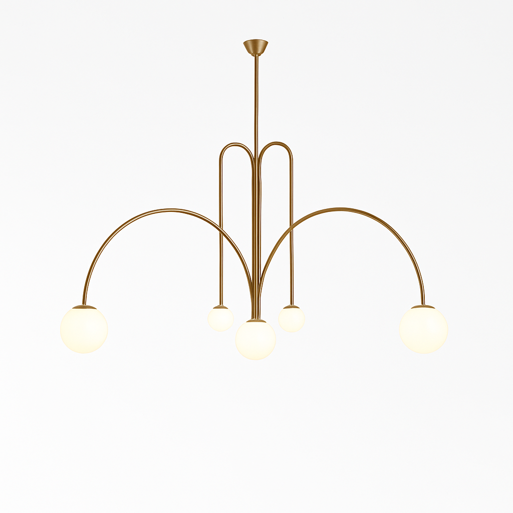 suspension créative en verre pour décoration intérieure moderne - vue 9 sur 12