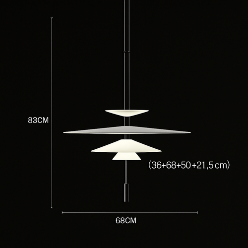 Suspension créative minimaliste - vue 9 sur 8
