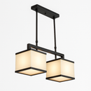 Suspension cubiques style Nordic avec plusieurs lampes