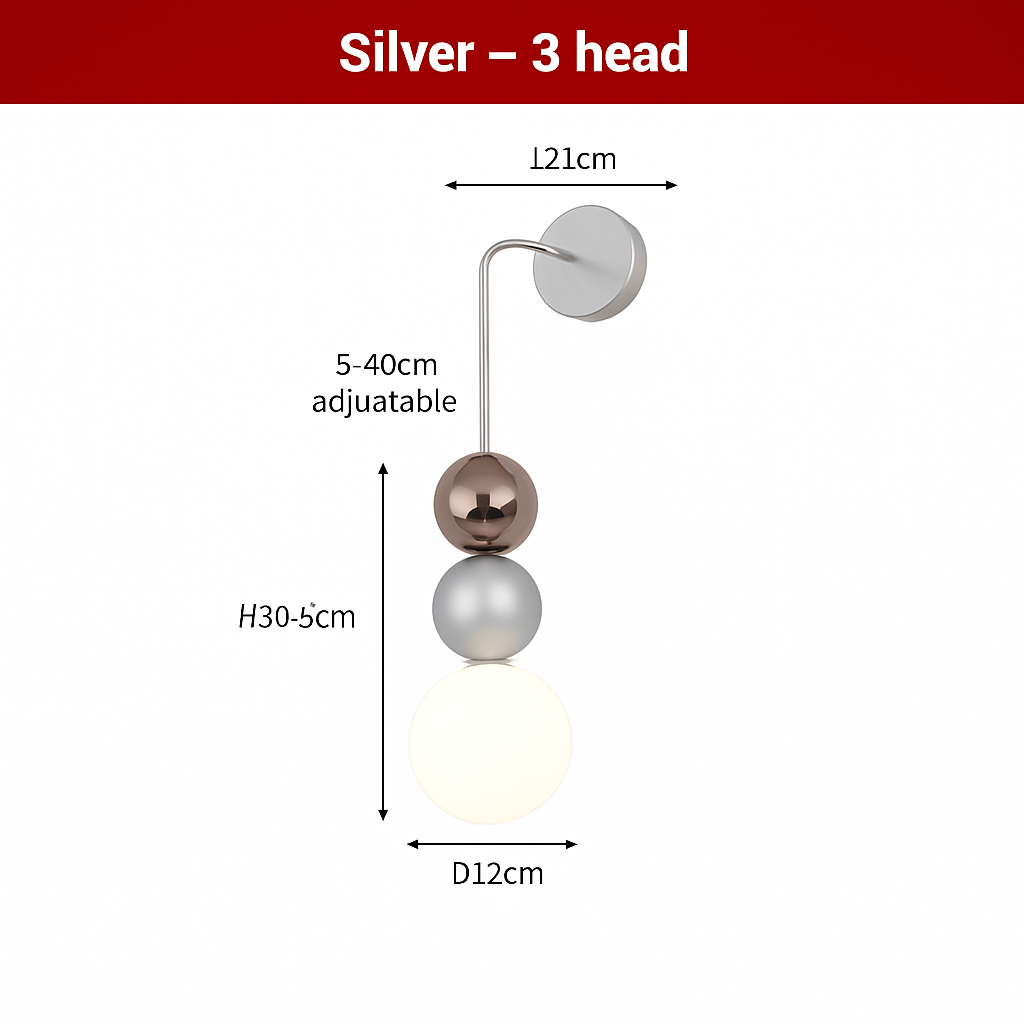 suspension danoise led boule lumineuse pour décoration intérieure - vue 20 sur 29