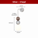suspension danoise led boule lumineuse pour décoration intérieure