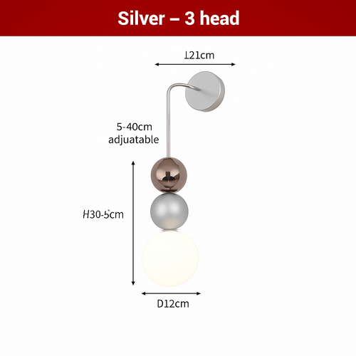 suspension danoise led boule lumineuse pour décoration intérieure - vue 21 sur 29