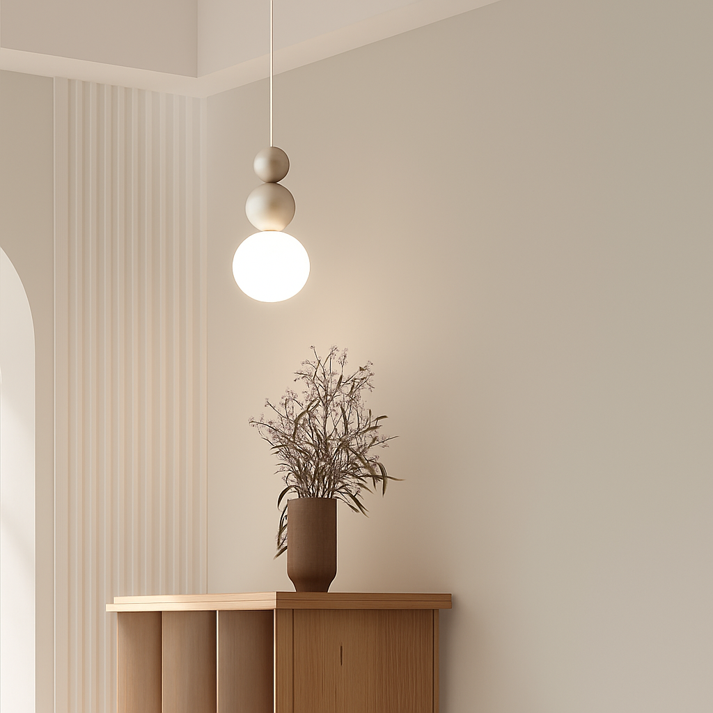 suspension danoise led boule lumineuse pour décoration intérieure - vue 3 sur 29