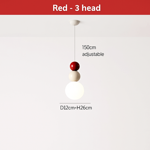 suspension danoise led boule lumineuse pour décoration intérieure - vue 25 sur 29