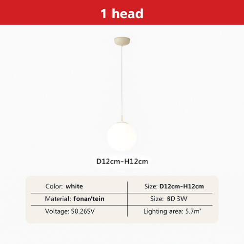suspension danoise led boule lumineuse pour décoration intérieure - vue 28 sur 29