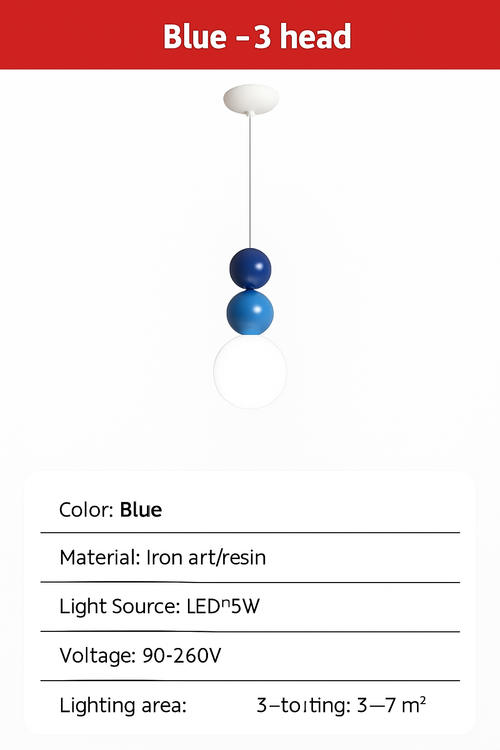 suspension danoise led boule lumineuse pour décoration intérieure - vue 30 sur 29