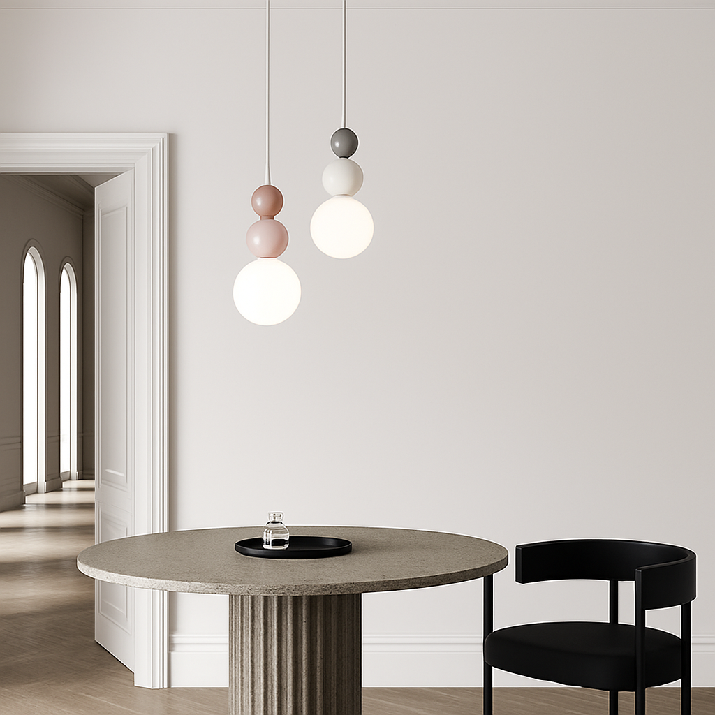 suspension danoise led boule lumineuse pour décoration intérieure - vue 4 sur 29