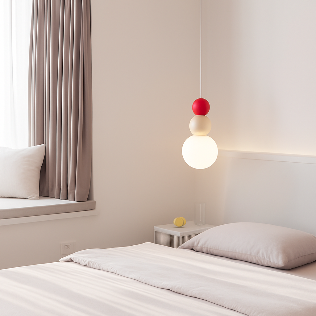 suspension danoise led boule lumineuse pour décoration intérieure - vue 5 sur 29