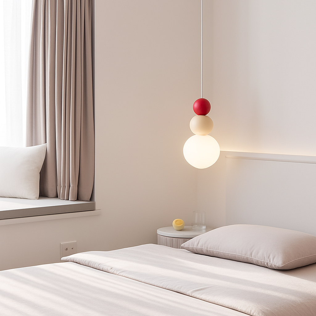 suspension danoise led boule lumineuse pour décoration intérieure - vue 5 sur 29