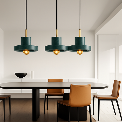 suspension de luxe en marbre pour intérieur décoratif - vue 2 sur 8
