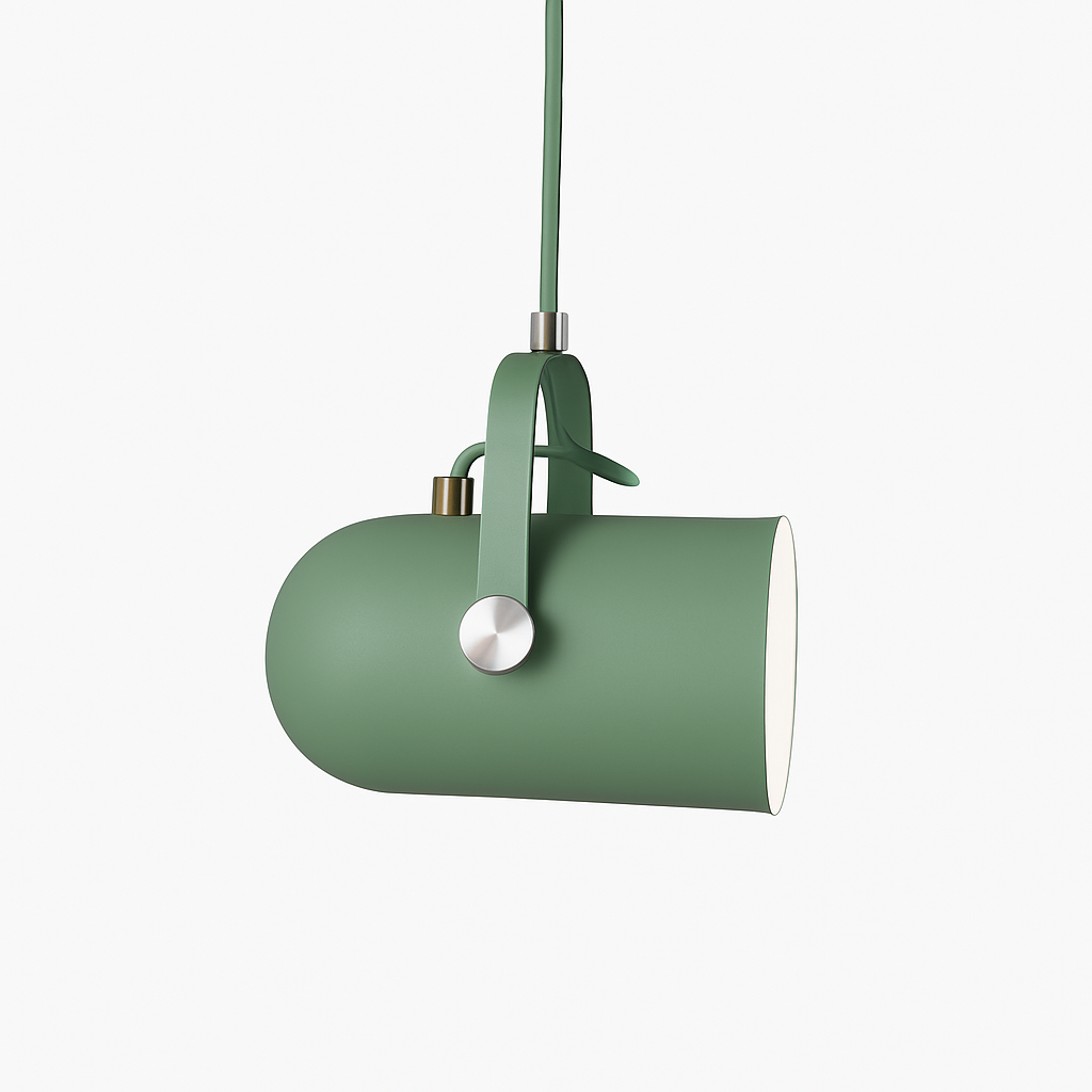 Suspension de spot en aluminium de couleur - vue 8 sur 9