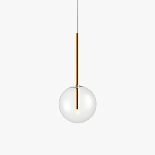 Suspension design avec boule en verre suspendue Dixie - vue 2 sur 5