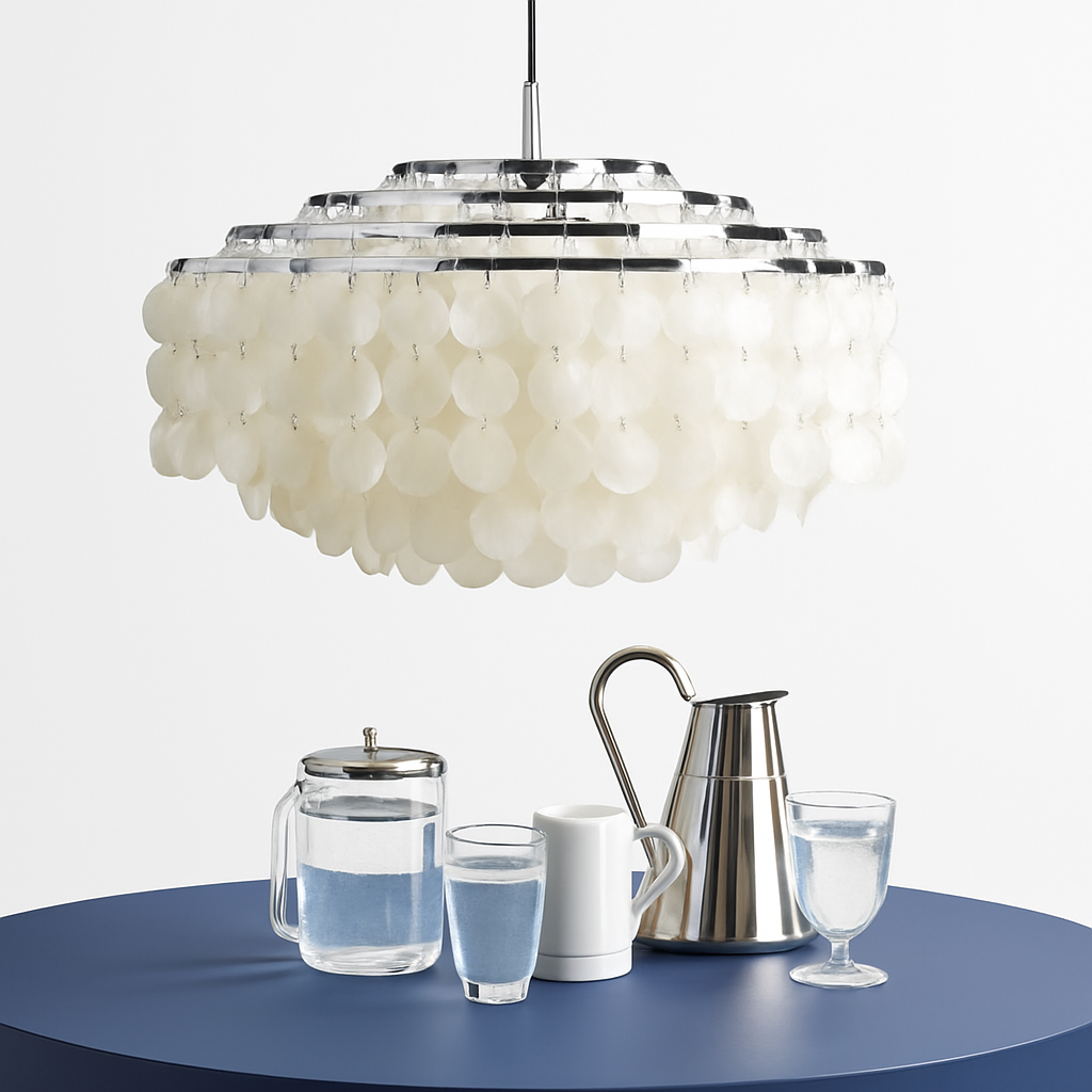 suspension design coquille italienne pour restaurant et intérieur - vue 4 sur 18