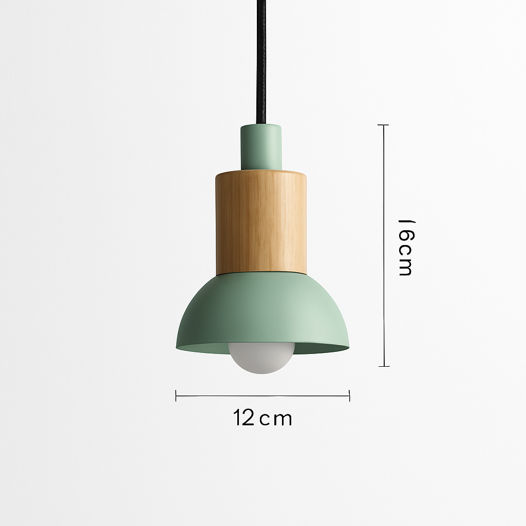 Suspension design en bois et métal de différentes formes Window - vue 7 sur 17