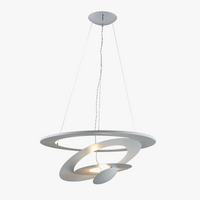 suspension design en métal pour un éclairage moderne