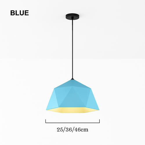 Suspension design géométrique polygonale de couleur Diamond - vue 12 sur 13