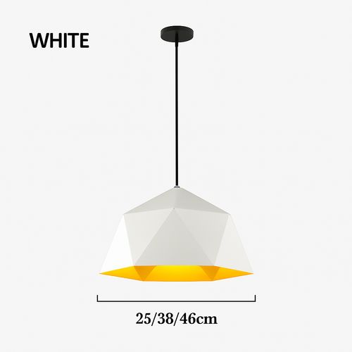 Suspension design géométrique polygonale de couleur Diamond - vue 8 sur 13