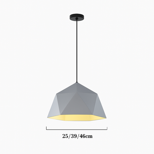 Suspension design géométrique polygonale de couleur Diamond - vue 10 sur 13