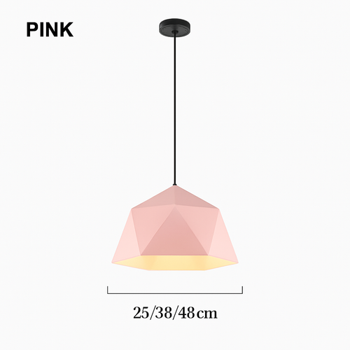 Suspension design géométrique polygonale de couleur Diamond - vue 11 sur 13