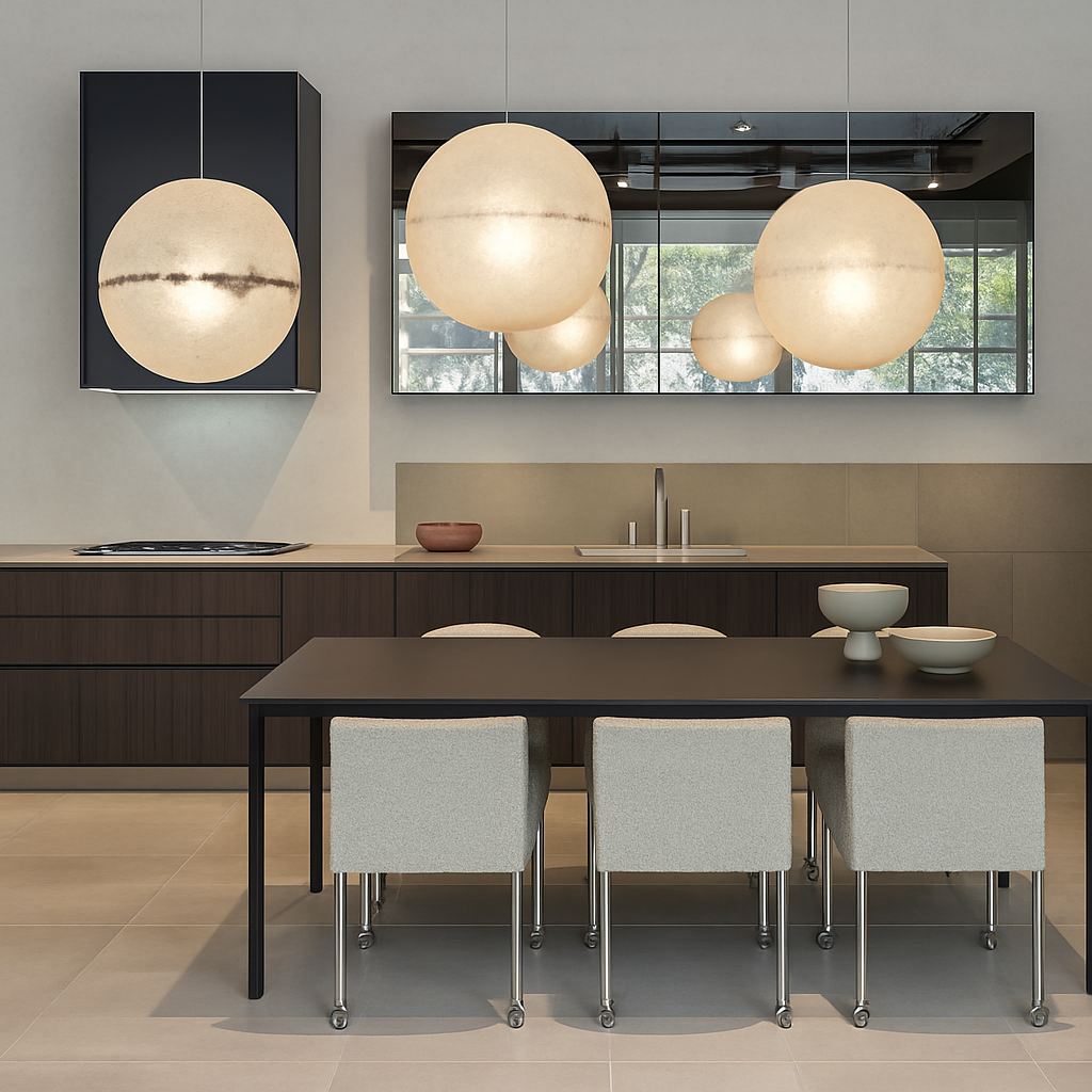 suspension design italien haut de gamme pour décoration esthétique - vue 5 sur 16