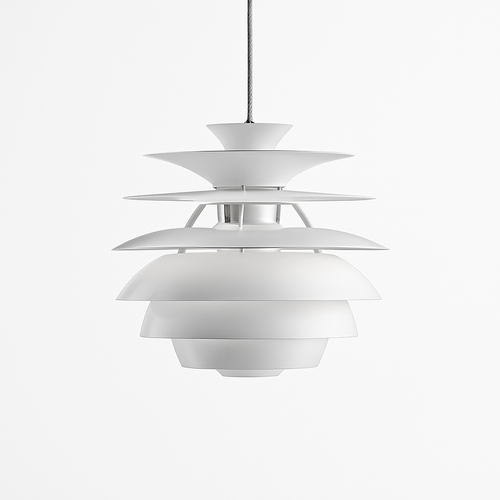 Suspension design LED abat-jour métal de plusieurs formes - vue 2 sur 5